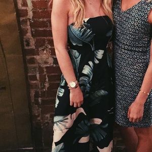 Lulu’s floral flowy jumpsuit